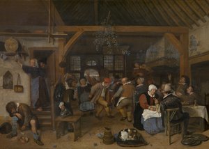 結婚パーティー 作： Jan Havickszoon Steen